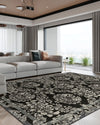 Liliane Noir Gothic Rug