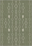 Geometric Sage Green Rug