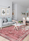 Hanami Pink Japanese Rug