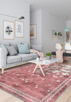 Hanami Pink Japanese Rug