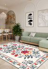 Anatolian floral rug for living room.