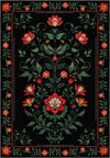 Anatolian floral rug for living room.