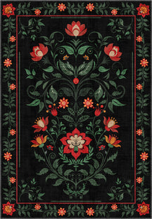 Amara Black Anatolian Rug