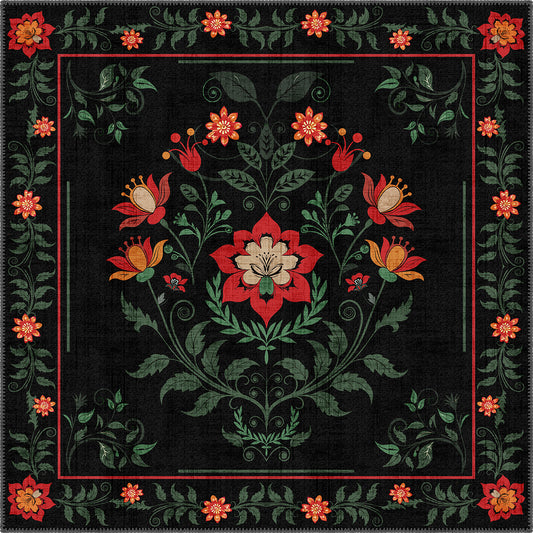 Amara Black Anatolian Rug