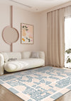 Pastel rug for living room.