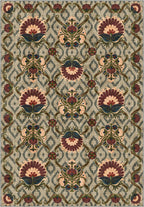 Floral Turkish rug