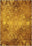 Gold vintage rug for living room.