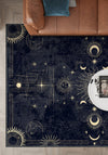Noctara Navy Celestial Rug