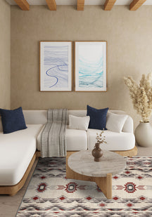 Dakota Beige Navajo Rug