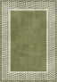 Perrin Sage Green Polka Dot Rug