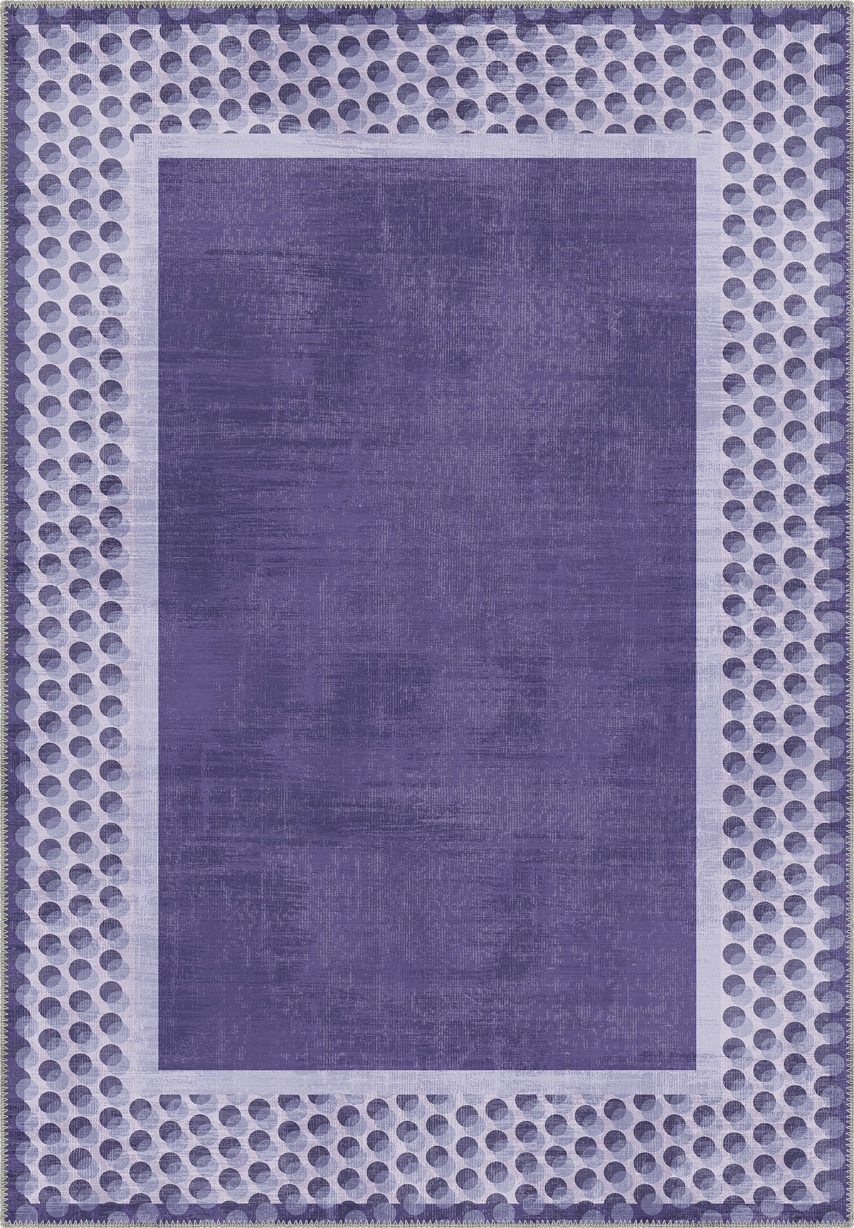 Perrin Lavender Polka Dot Rug