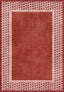 Perrin Terracotta Polka Dot Rug