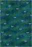 Grand Court Blue Tennis Rug