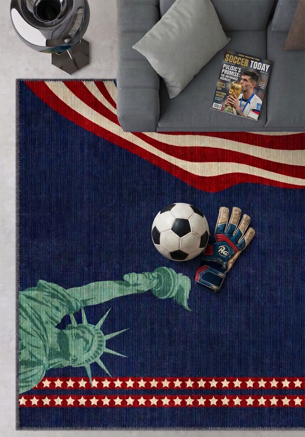 Liberty American Flag Rug