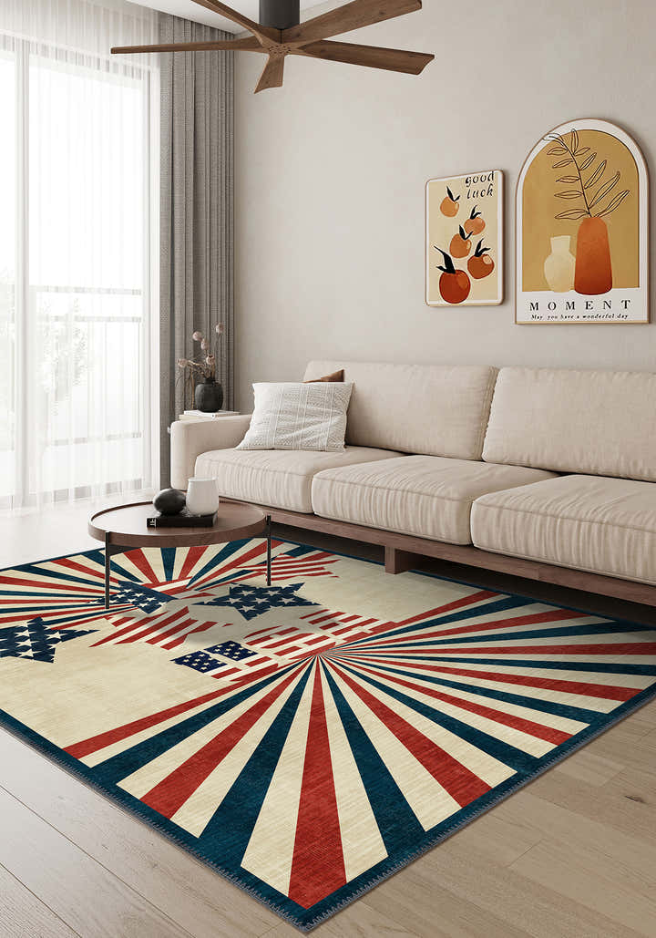 Betsy Retro USA Rug