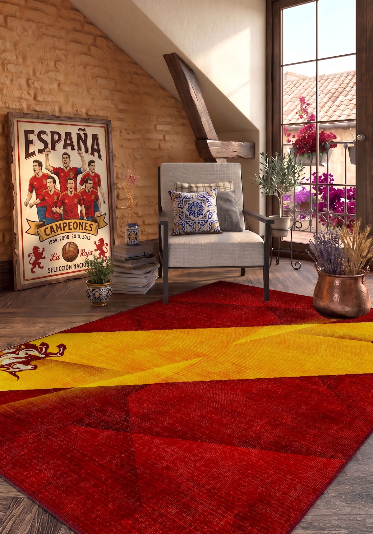 Toro Spanish Bull Rug