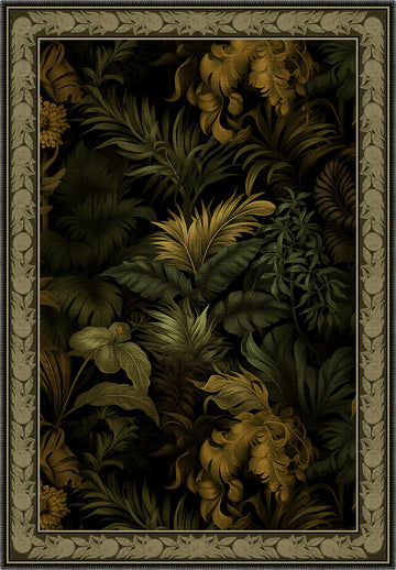 Alaric Floral Green Rug
