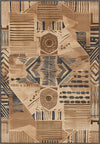 Zara Aztec Brown Rug