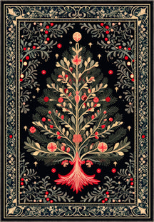 Xylar Modern Christmas Rug