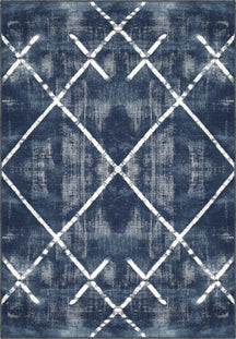 Margot Washable Blue Rug