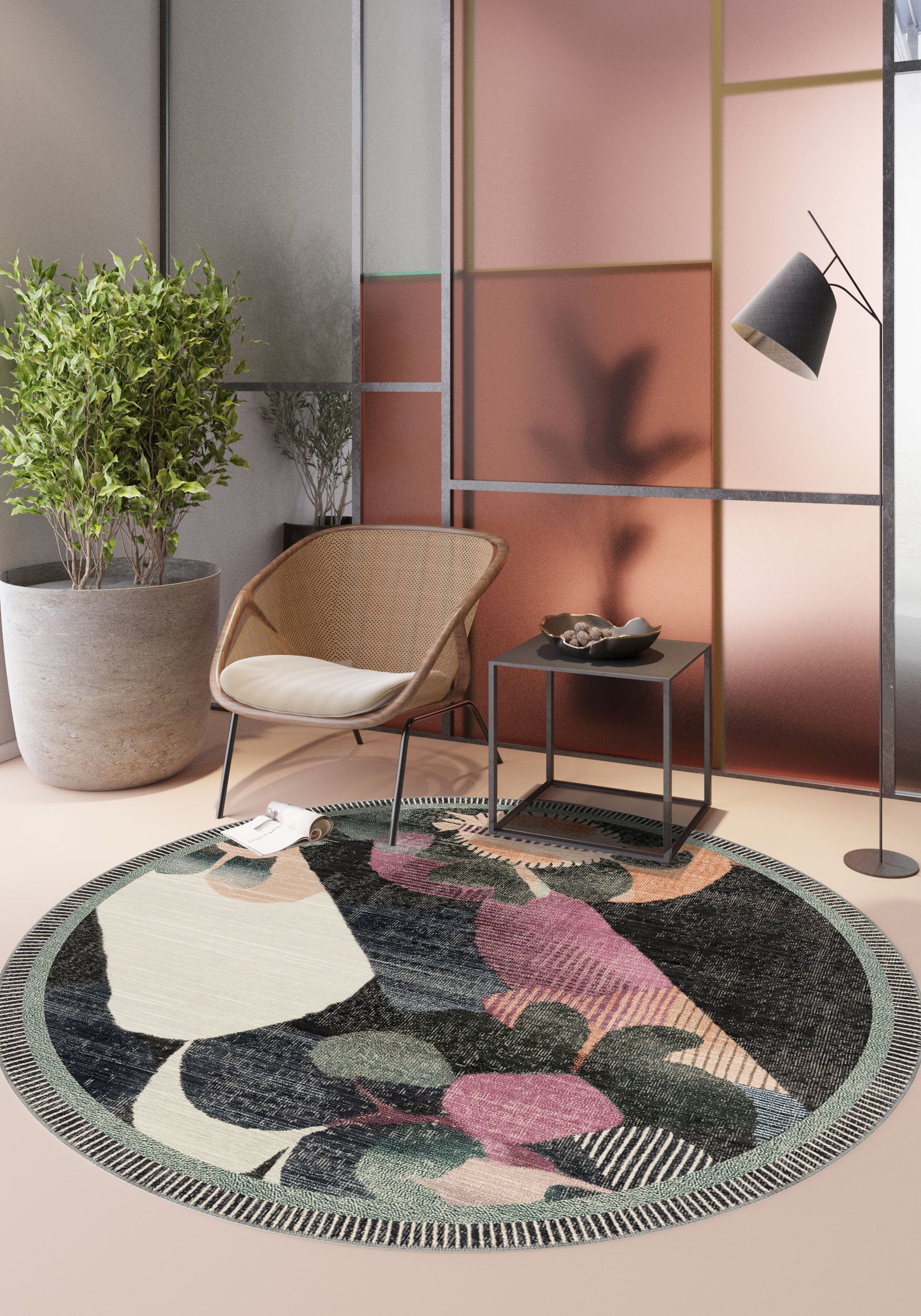 Chloe Colourful Vintage Rug | Rugette