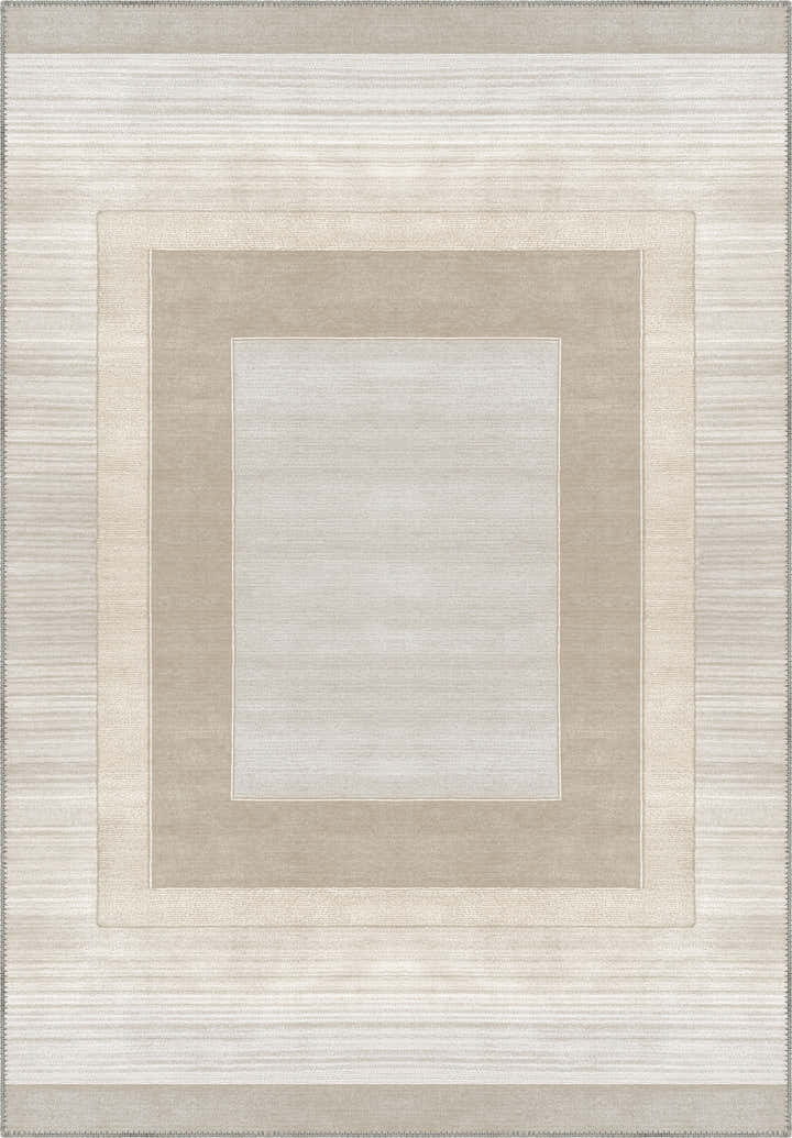Mila Bordered Cream Rug
