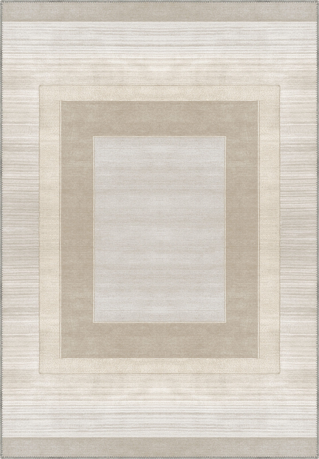Mila Bordered Cream Rug