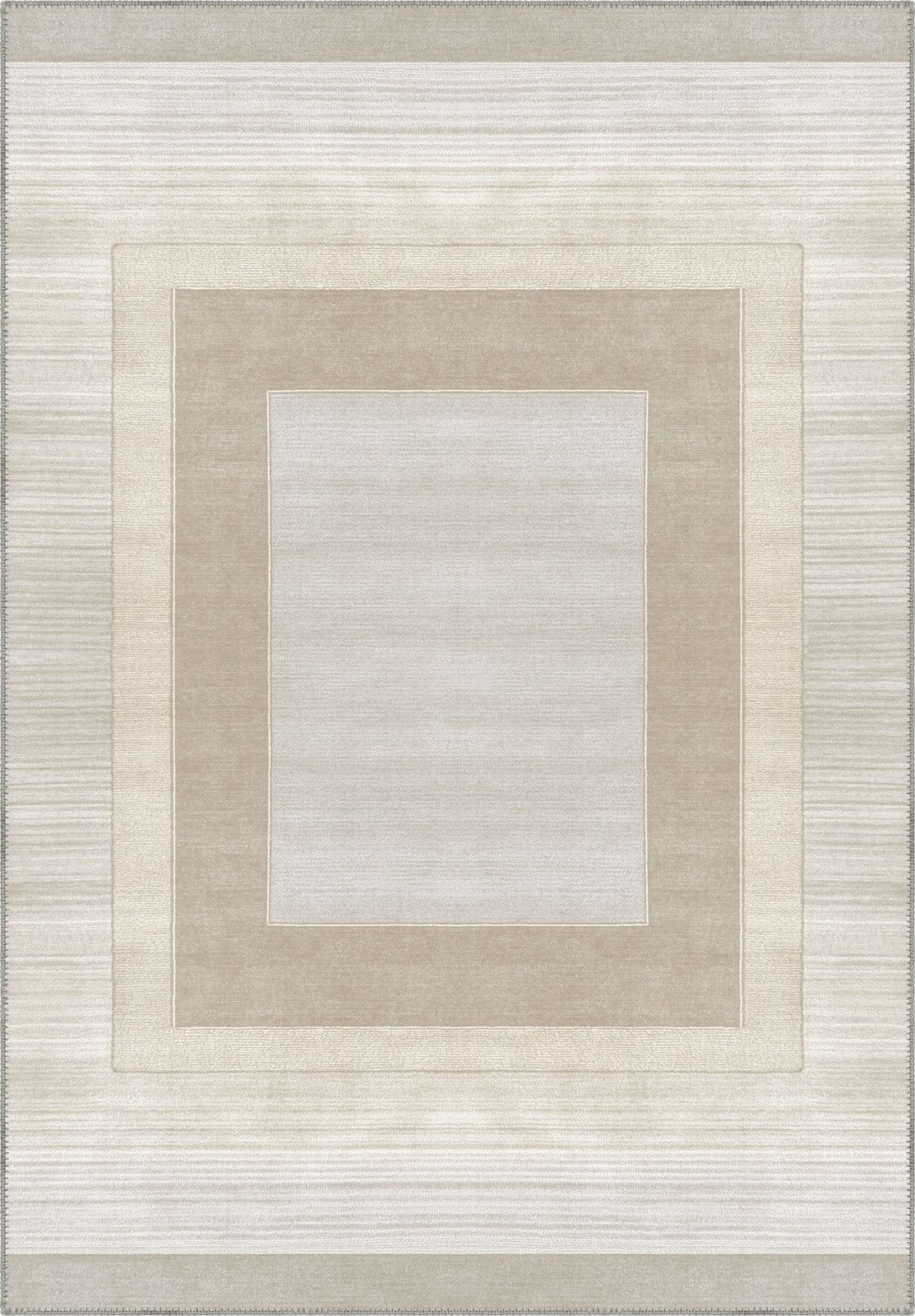 Mila Bordered Cream Rug | Rugette