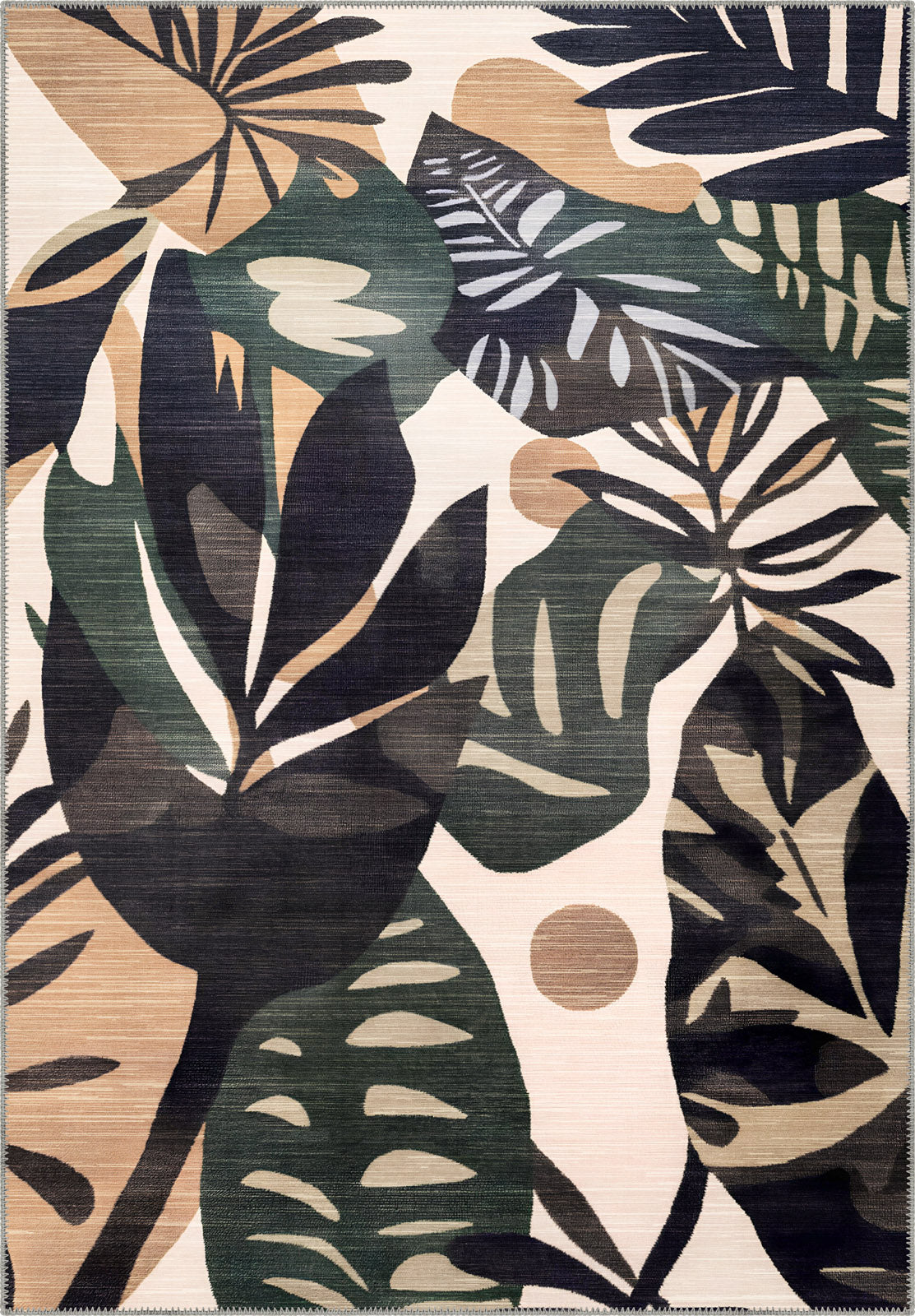 Robin Bellavance Rite Rug Robin Colourful Modern Washable Rug | Rugette