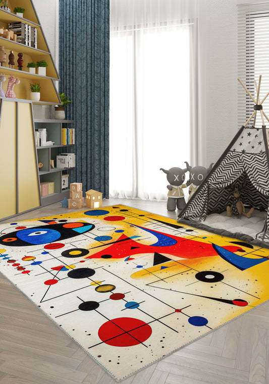 Zoen Colourful Playroom Rug