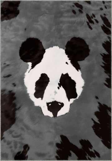 Azura Grey Panda Rug