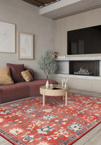 Sereya Coral Oushak Rug