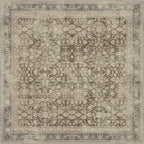Sara Taupe Farmhouse Rug