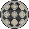 Taos Charcoal Navajo Inspired Rug