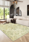 Ariana Green Vintage Washable Rug