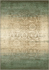 Eliana Green Damask Rug