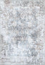 Ethan Brown Blue Erased Rug