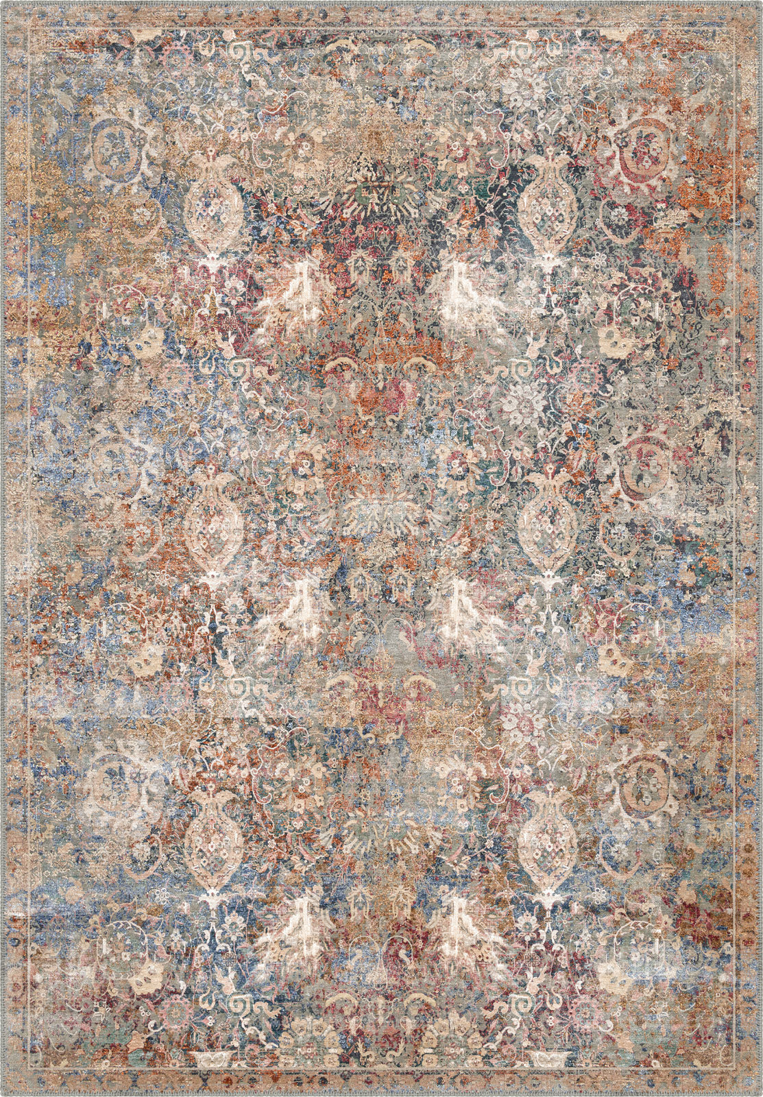 77×200 \"Frost falls\" ViNTAGE TURKiSH RUG 77×200 
