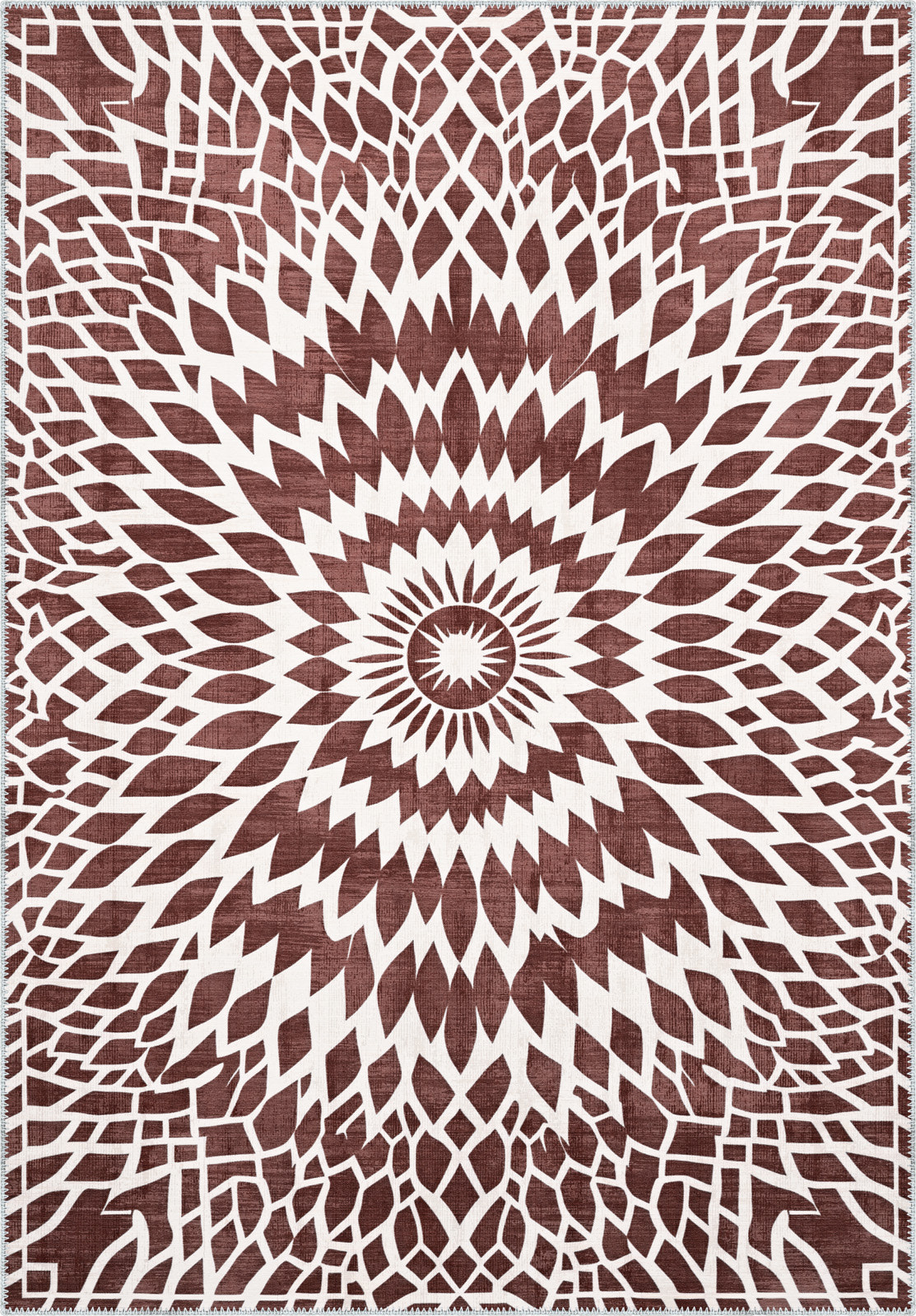 Juno Washable Burgundy Rug