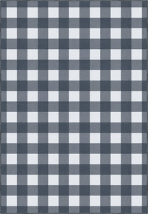 Jove Checkered Navy Rug