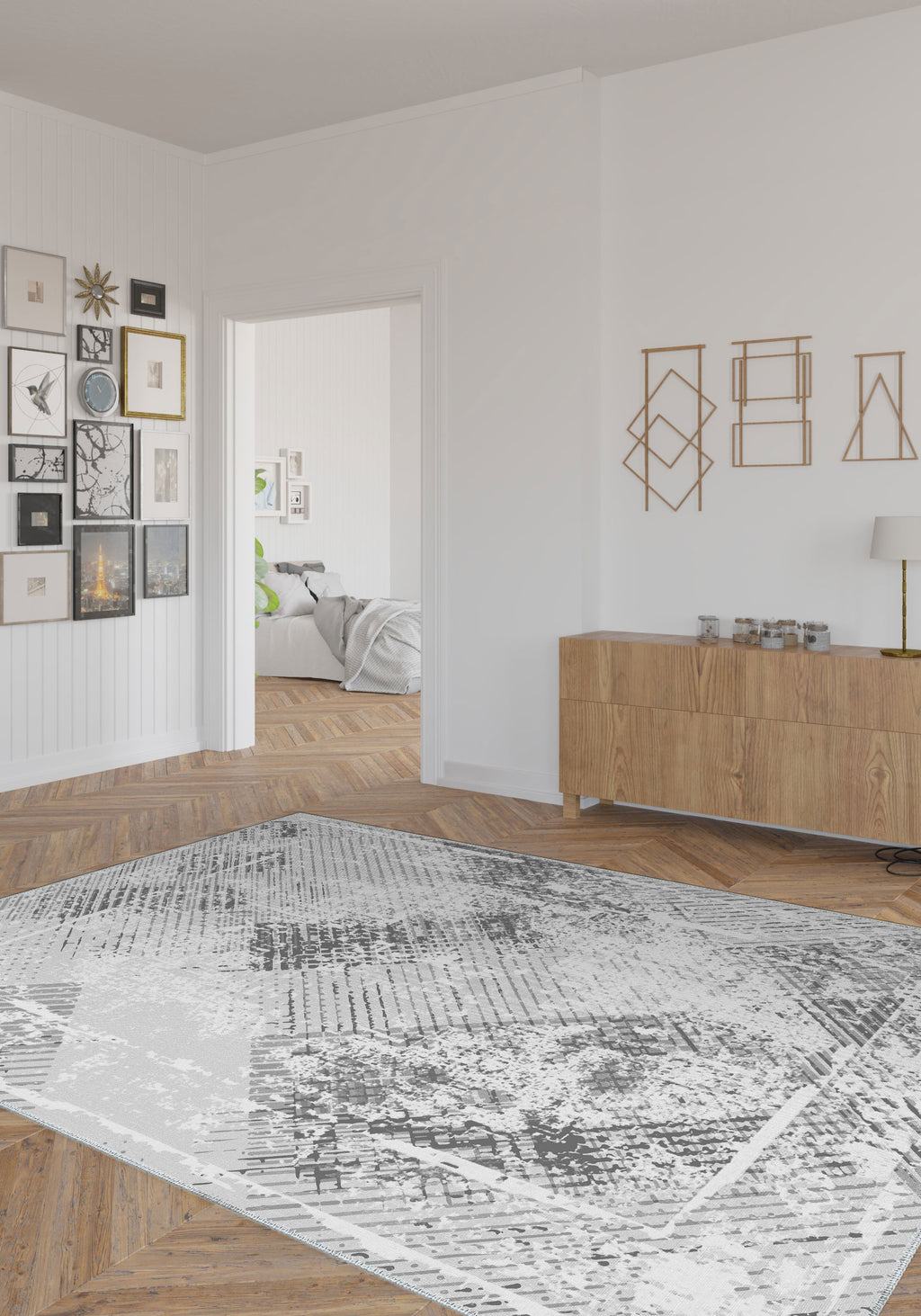 Briar Grey Modern Rug