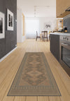 Magnus Brown Medallion Rug