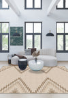 Cadmus Geometric Light Brown Rug