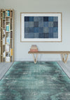 Selene Modern Teal Rug