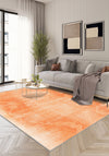 Selene Washable Orange Rug