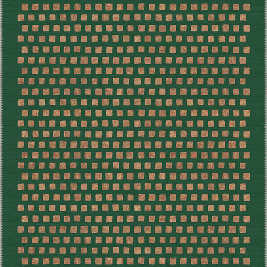 Deep Green Rug Pattern Thalia Geometric Deep Green Rug | Rugette Area Rug