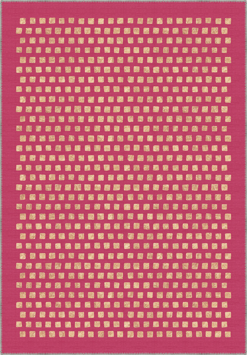Thalia Modern Pink Rug