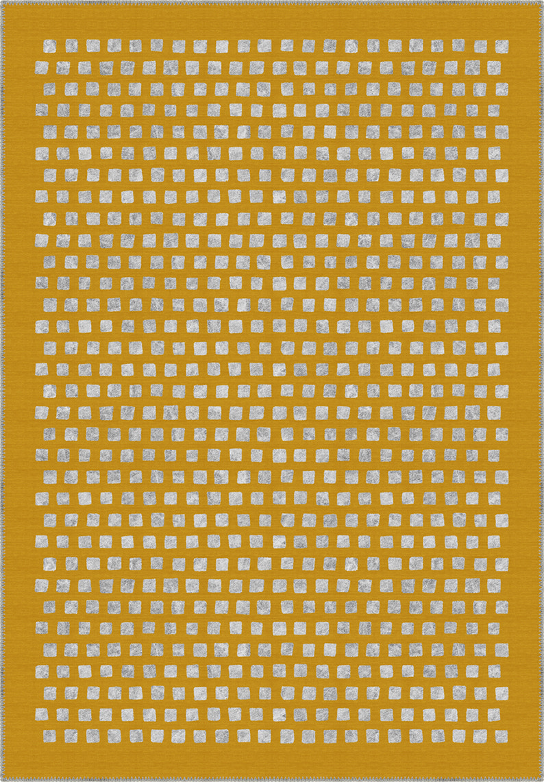 Thalia Geometric Yellow Rug