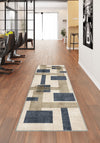 Morgana Beige Geometric Rug