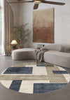 Morgana Beige Geometric Rug